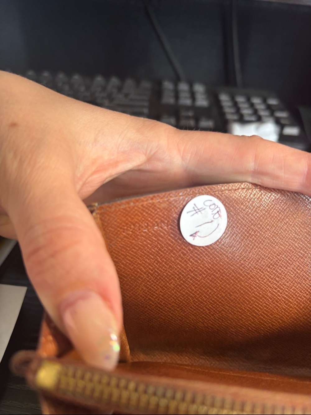 Louis Vuitton Monogram Canvas Wallet in Brown and Gold - Picture 10 of 17